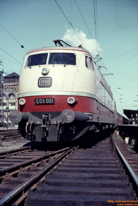 E 03 001  TEE Blauer Enzian 24.7.1966